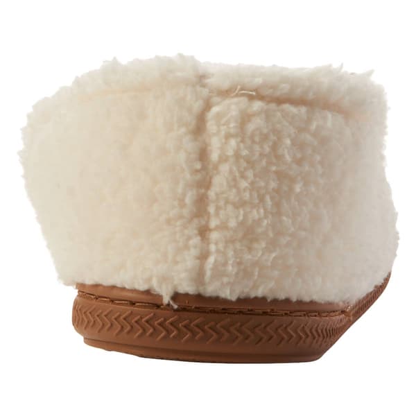 Womens Dearfoams® Lina Teddy Closed Back Slippers