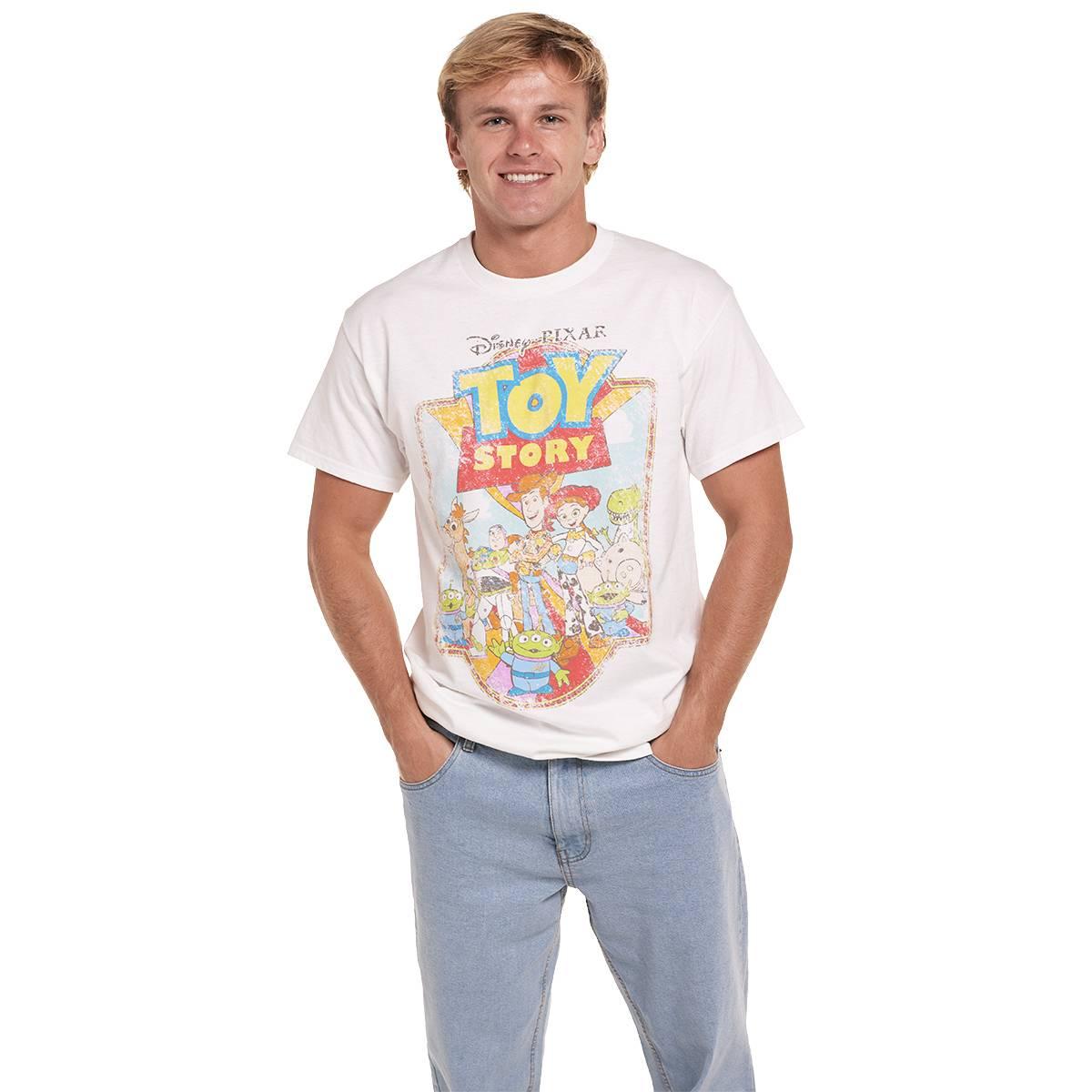 Young Mens Vintage Toy Story Graphic Tee