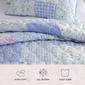 Laura Ashley Parker Patchwork Microfiber Quilt Set - image 6