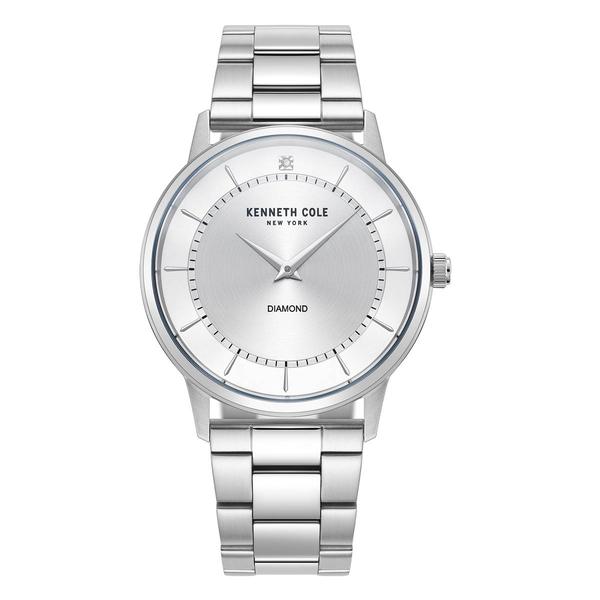 Mens Kenneth Cole(R) Diamond Encrusted Dial Watch - KCWGG2217605 - image 