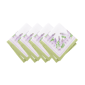 Threadmade Lilac Garden Floral Dinner Napkins - Set of 4 - image 1