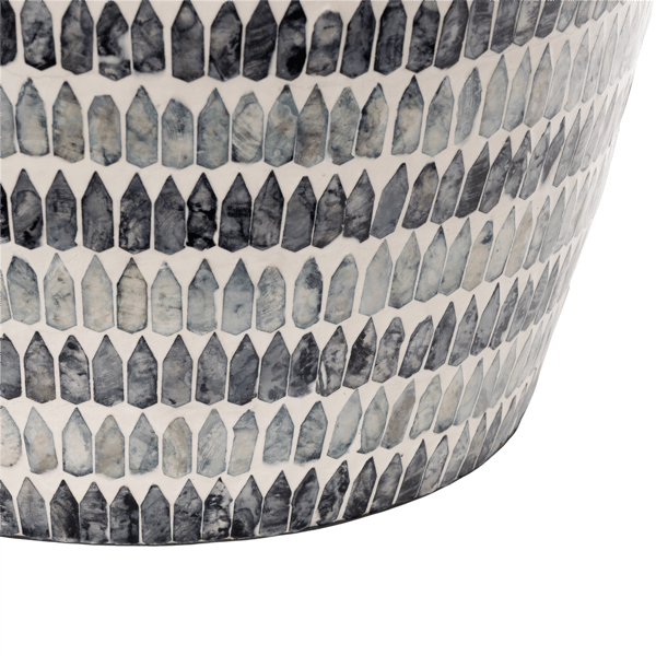 9th & Pike® Bohemian Blue Capiz Shell Accent Table