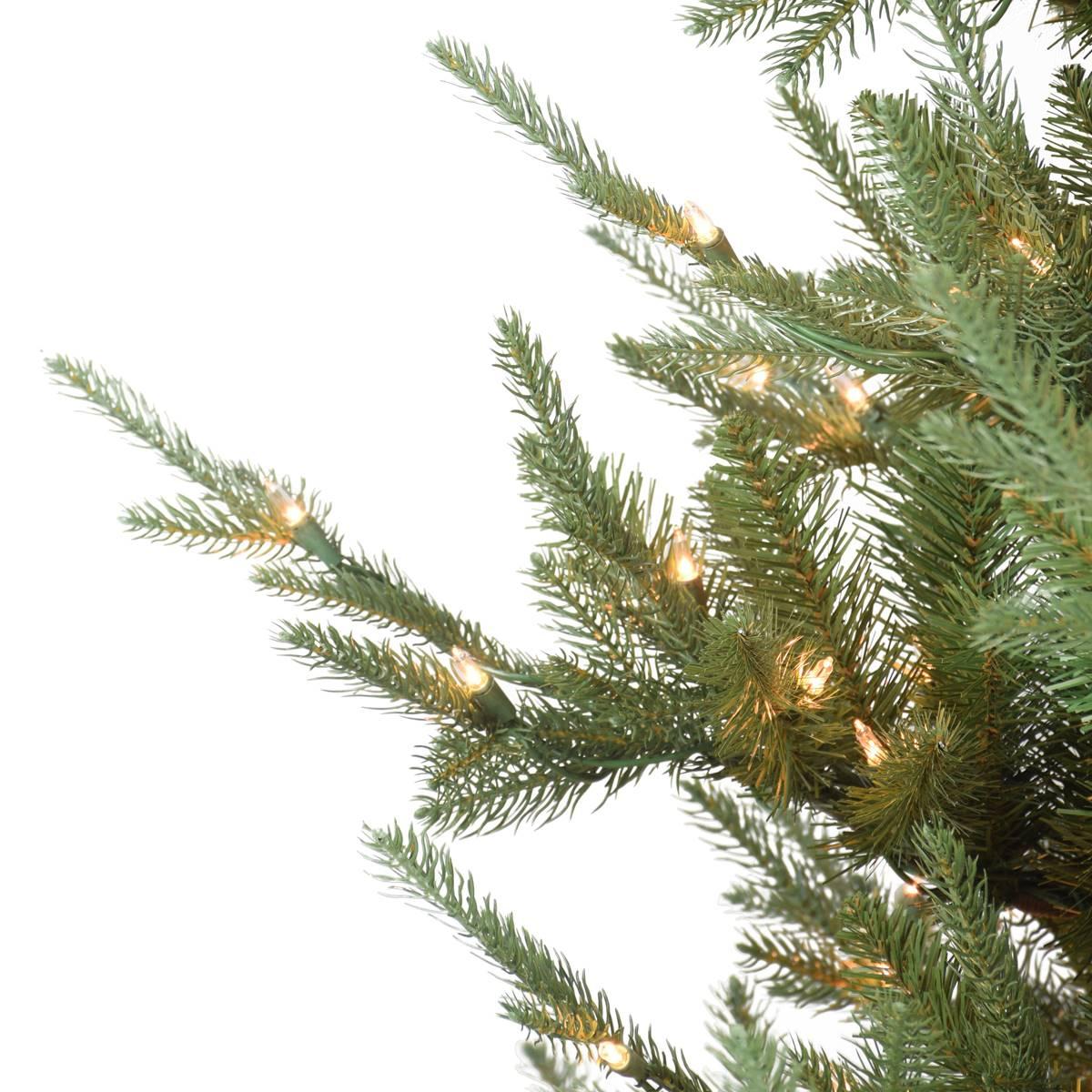 Puleo International 9ft. Pre-Lit Hillside Spruce Christmas Tree