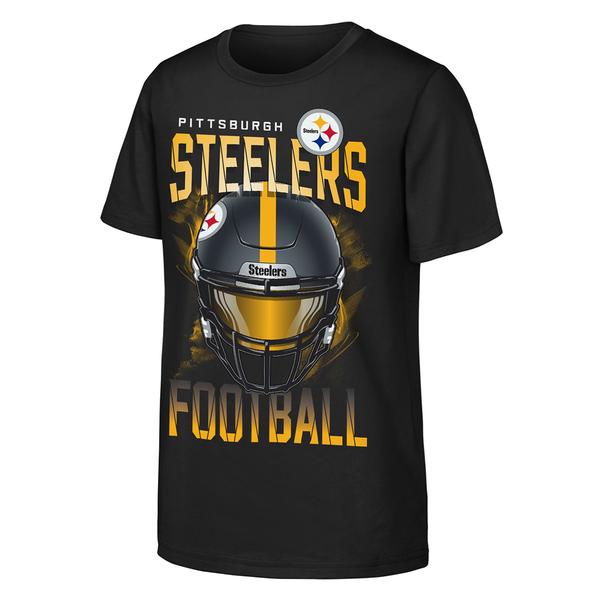 Boys (8-20) NFL Pittsburgh Steelers Full Gear Short Sleeve Tee - image 