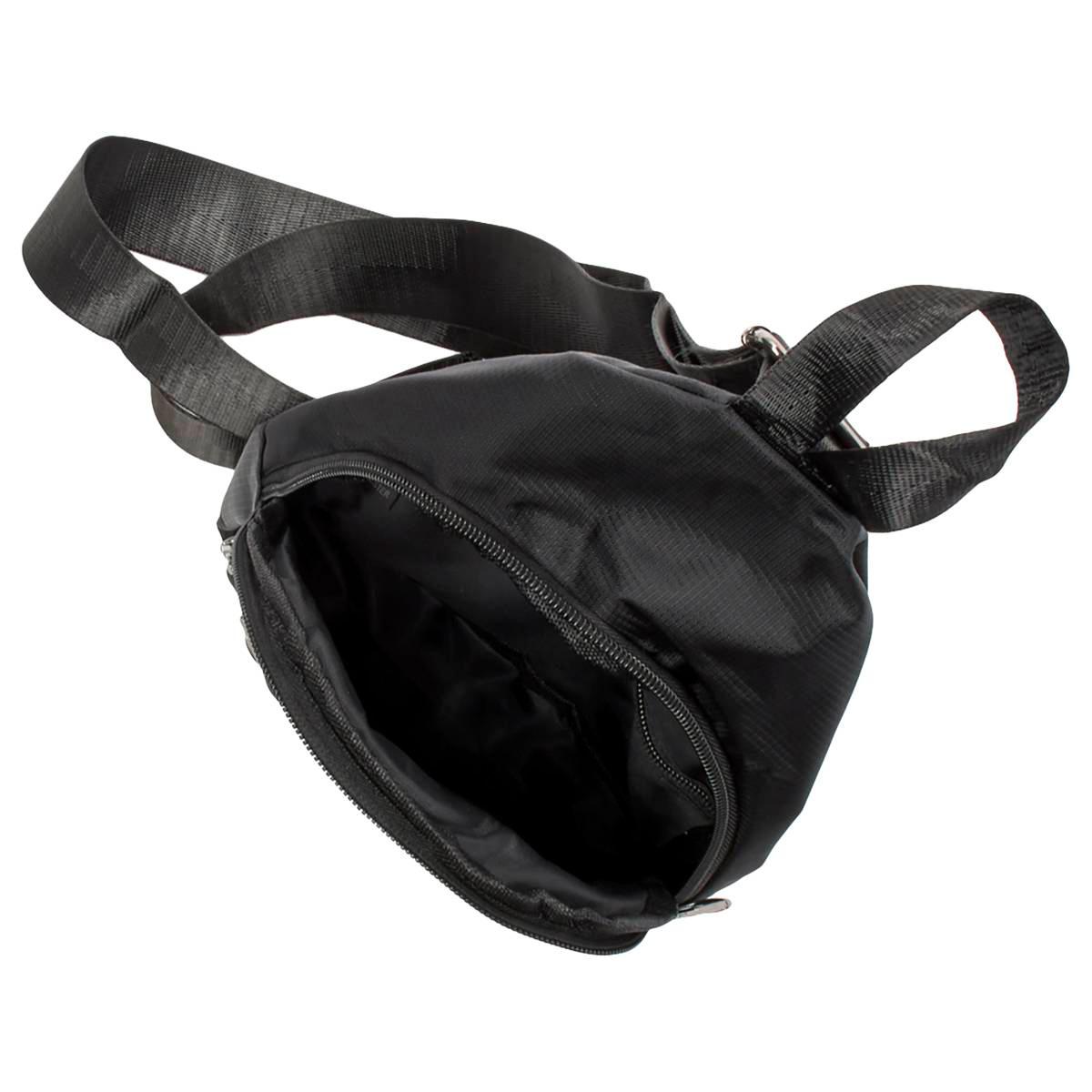 Mens Nylon Striped Sling Bag