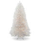 National Tree 7ft. White Pre-lit Dunhill(R) Fir Tree - image 1