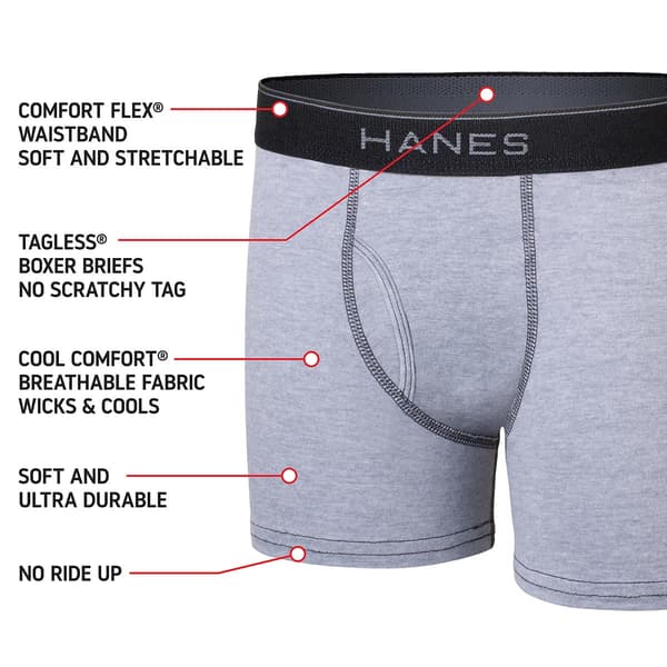 Boys (8-20) Hanes Ultimate® 5pk. Boxer Briefs