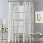 Santa Barbara Print Rod Pocket Panel Curtain - image 1