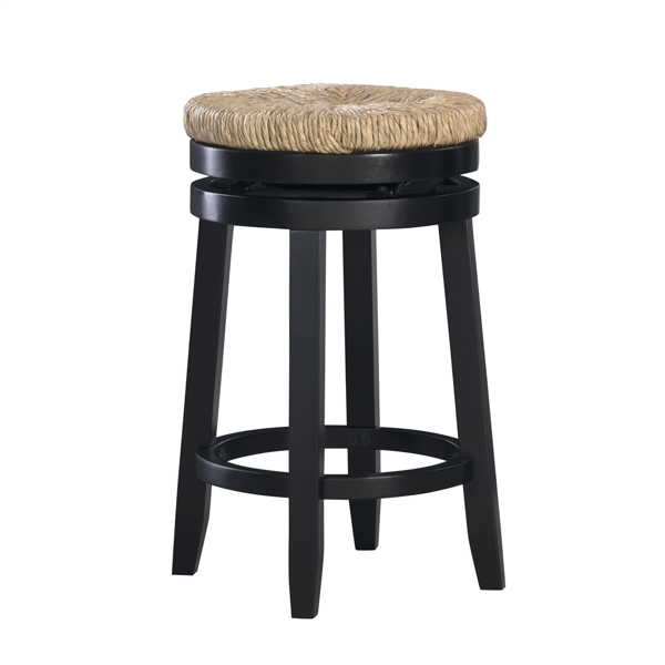 Linon Home Decor Maya Black Counter Stool - image 