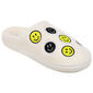 Womens Capelli New York Wool Scuff Slippers w/Multi Smiley Face - image 1