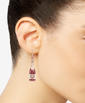 Betsey Johnson Rose Gold-Tone Mismatch Drop Earrings - image 2