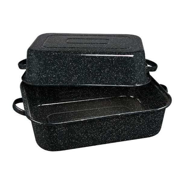 Granite Ware(R) 22in. Covered Rectangle Roaster - image 
