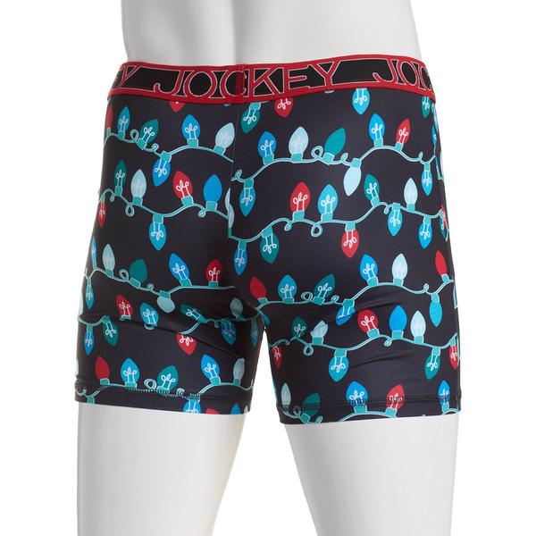 Mens Big & Tall Jockey Boxer Briefs - Christmas Lights