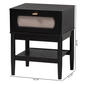 Baxton Studio Shirin Mid-Century Wood Nightstand - image 10