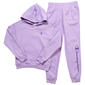 Girls(7-16) Champion® Front & Back Logo Hoodie w/ Joggers Set - image 2