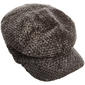Womens Madd Hatter Chenille Newsboy Hat - image 2