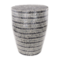 9th & Pike® Bohemian Blue Capiz Shell End Table - image 1