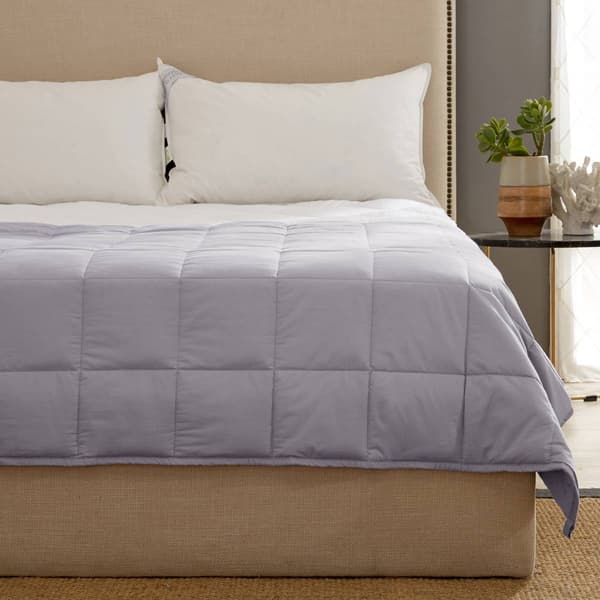 Kathy Ireland 15lbs. Weighted Blanket with Glass Beads - image 