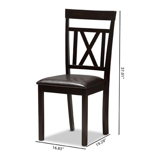Baxton Studio Rosie Dining Chairs - Set of 2