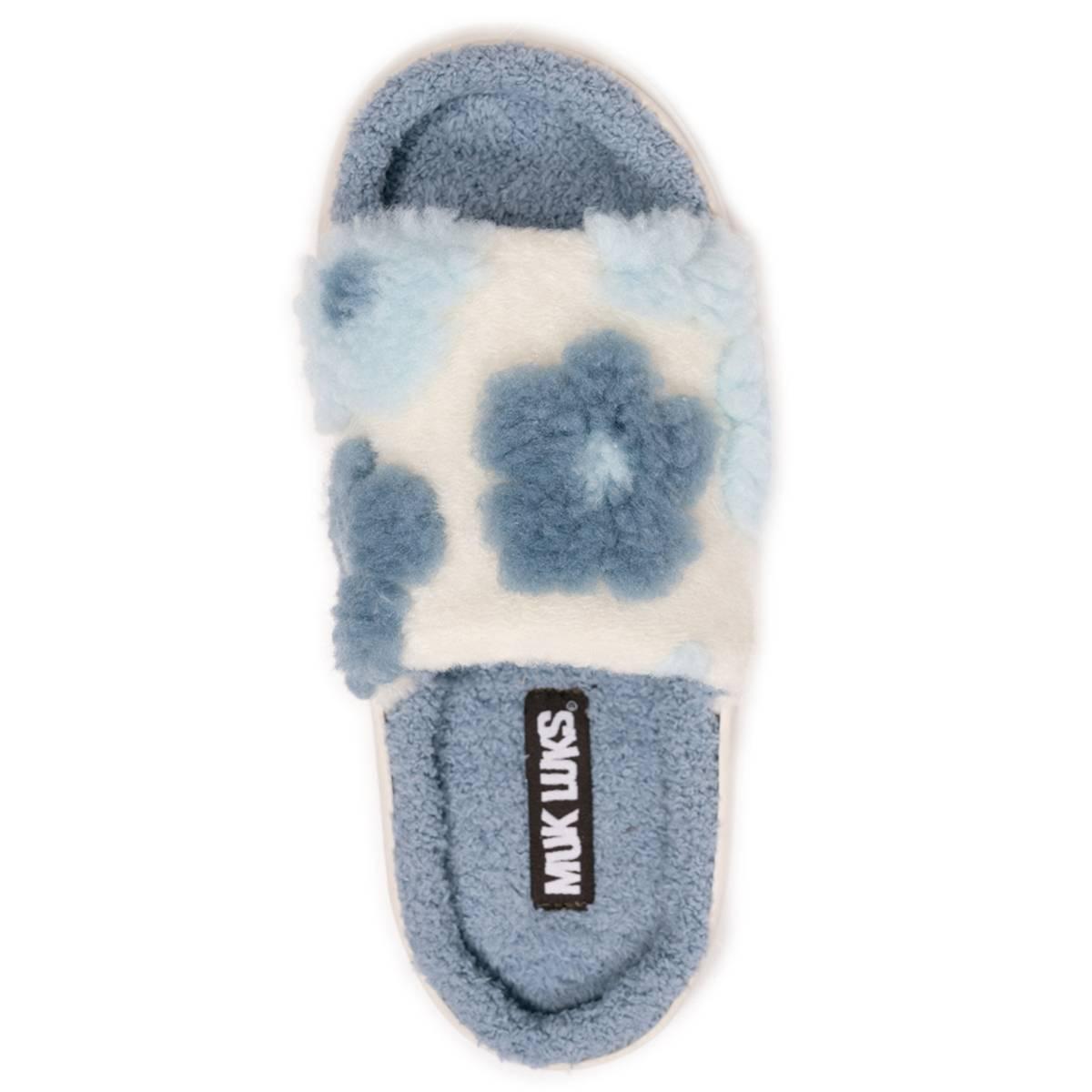 Womens MUK LUKS® Marsai Flower Slide Slippers