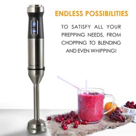 MegaChef 4-in-1 Multipurpose Immersion Hand Blender