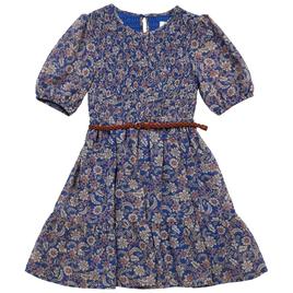 Girls (7-16) Speechless(R) Floral Smocked Dress w/ Belt