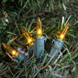 Northlight Seasonal 100ct. Green Wire Yellow Christmas Lights