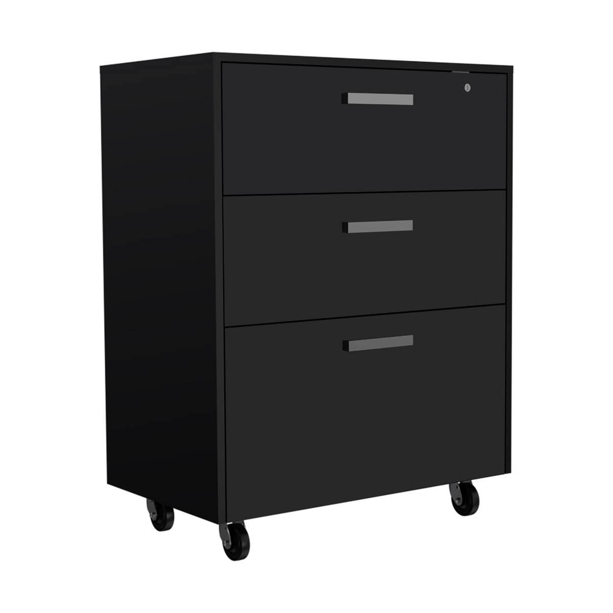 FM FURNITURE Penny 3 Drawer Storage Cabinet