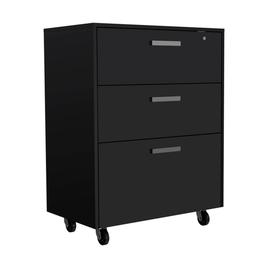 FM FURNITURE Penny 3 Drawer Storage Cabinet