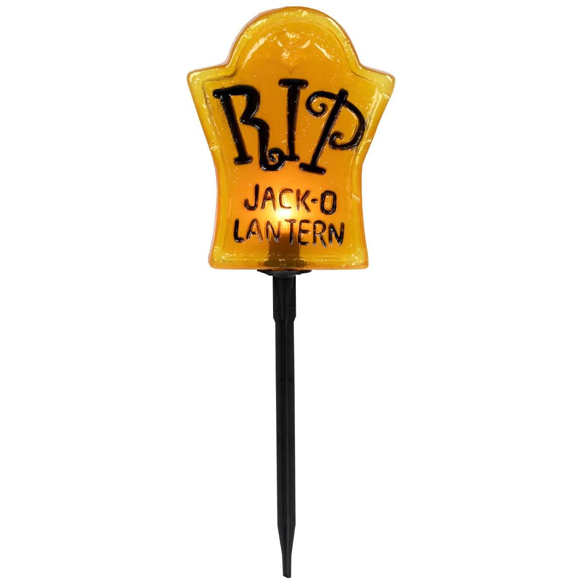 Northlight Seasonal Set of 3 Tombstone Halloween Pathway Markers
