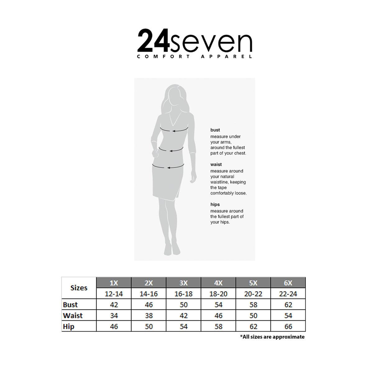 Plus Size 24/7 Comfort Apparel Split Shoulder Solid Tunic Top