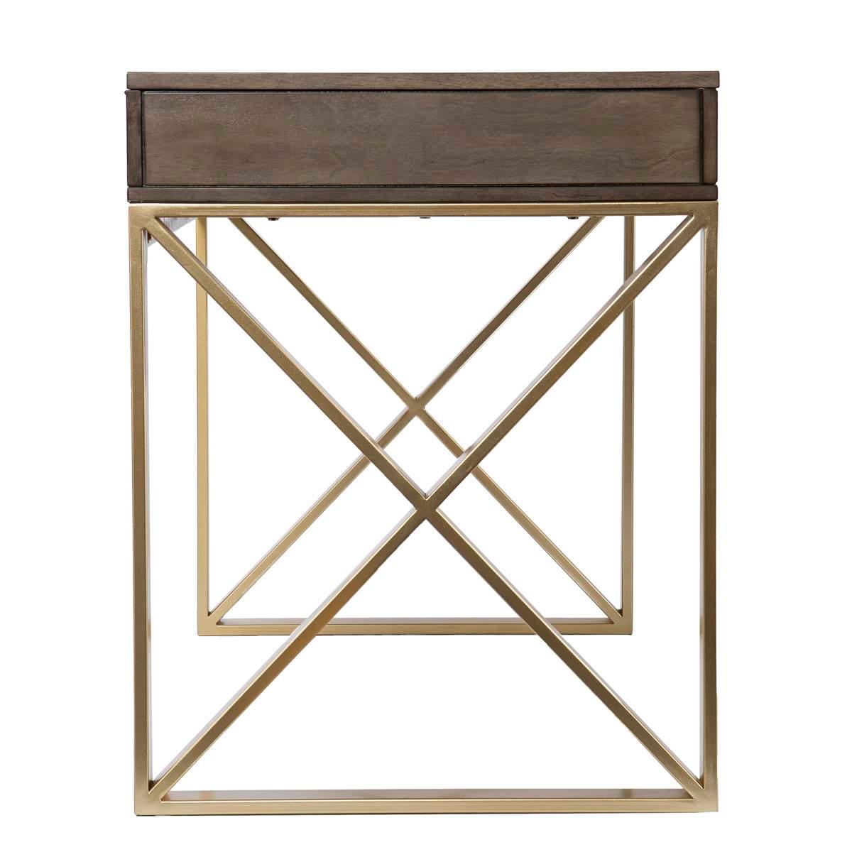 Southern Enterprises Bardmont Two-Tone Desk w/ Storage