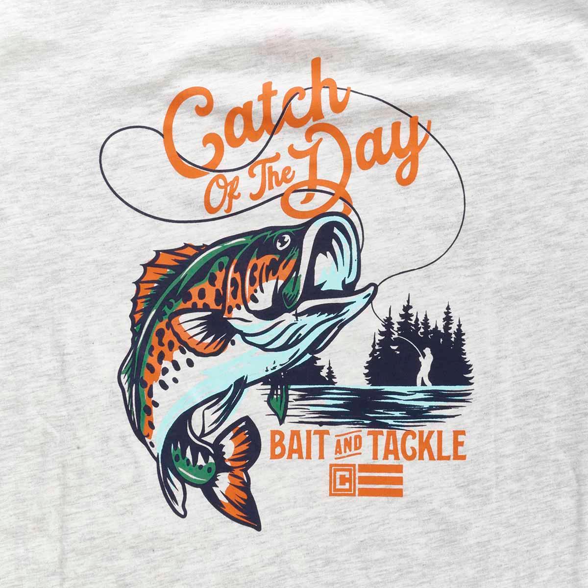 Mens Chaps Bait & Tackle Short Sleeve Graphic Tee