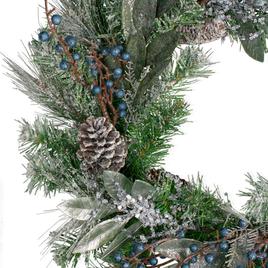 Northlight Seasonal Pine & Blueberry Artificial Christmas Wreath