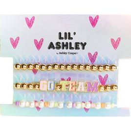 Kids Lil'' Ashley Go Team Multi-Color Pearl Bracelet Set