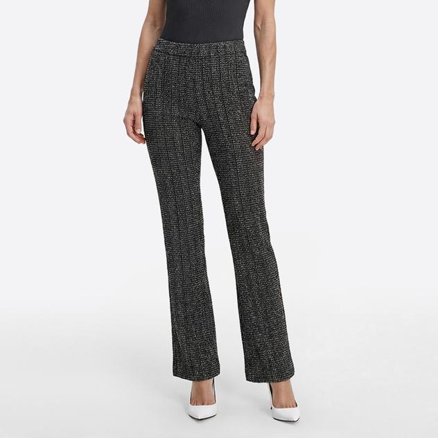 Womens Nicole Miller Boucle Confetti Dress Pants