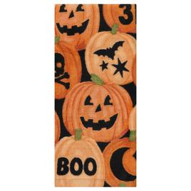 Carved Pumpkin Patch Soft Fiber Reactive Kitchen Towel