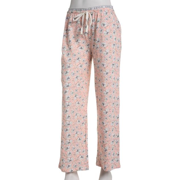 Womens IZOD® Logo Waist Pajama Pants