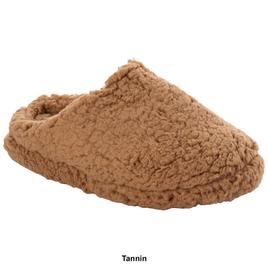 Womens Cuddl Duds® Faux Shearling Clog Slippers
