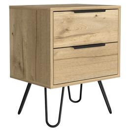 FM FURNITURE Nuvo 2-Drawer Nightstand