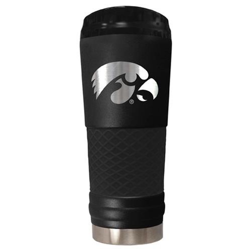 NCAA Iowa Hawkeyes Powder Coated Stainless Steel Tumbler