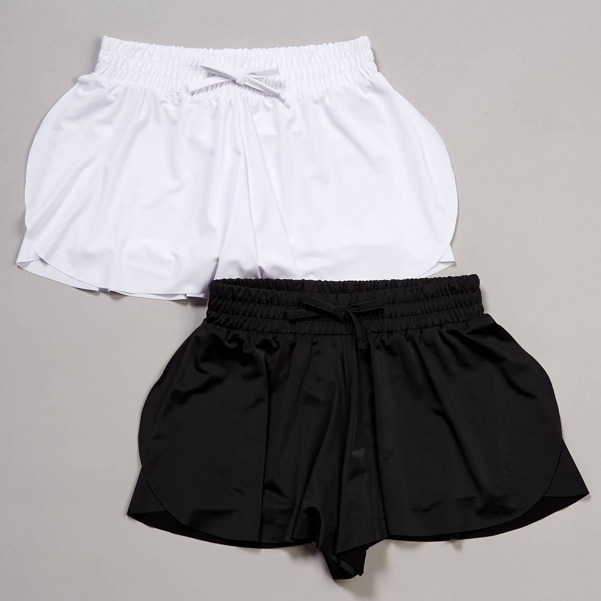 Girls (4-6x) Sweet Butterfly 2pk. Flyaway Shorts