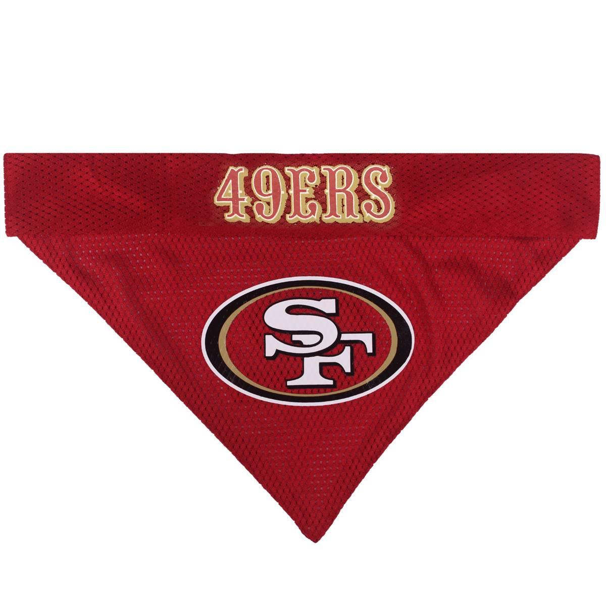NFL San Francisco 49ers Reversible Pet Bandana