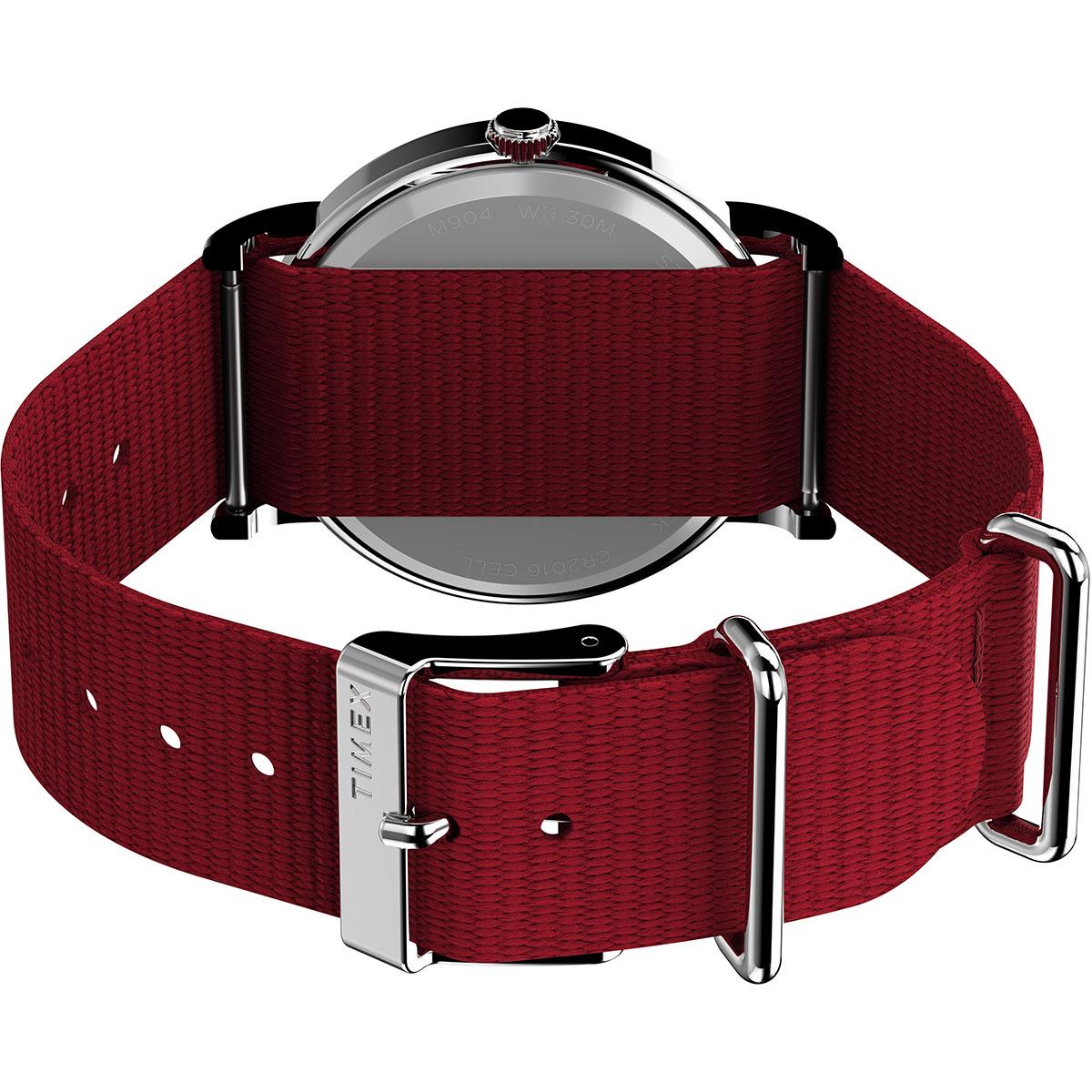 Womens Timex® Peanuts™ Snoopy Fabric Strap Watch - TW2R41400JT
