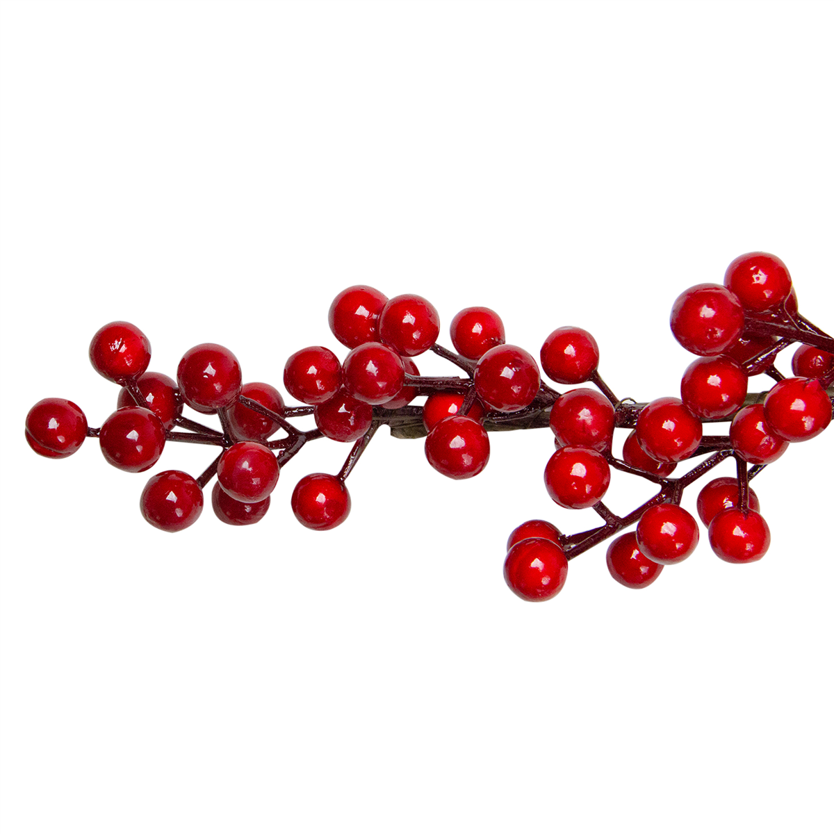 Northlight 5ft. Red Berries Artificial Twig Christmas Garland