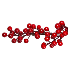 Northlight 5ft. Red Berries Artificial Twig Christmas Garland