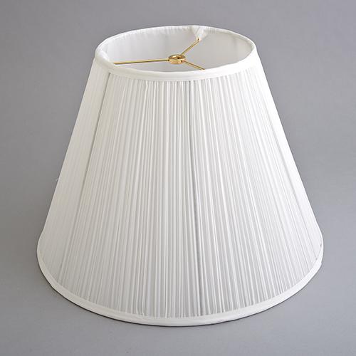 Fangio Lighting Mushroom Pleated Shade - White 16