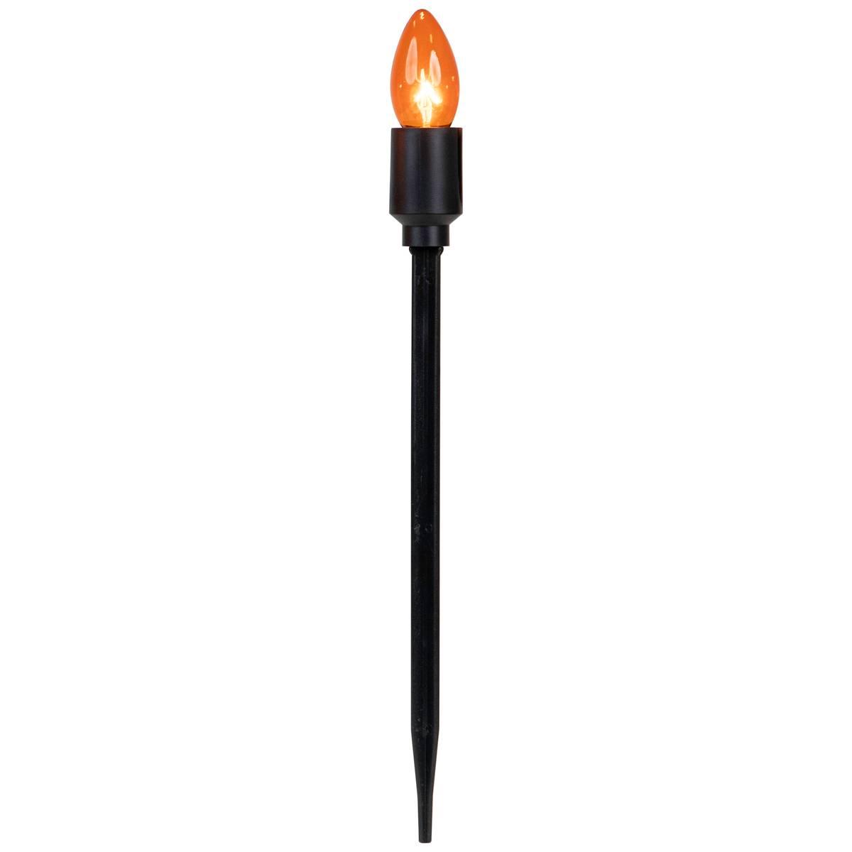 Northlight Seasonal 10ct. Orange Bulb Halloween Pathway Markers