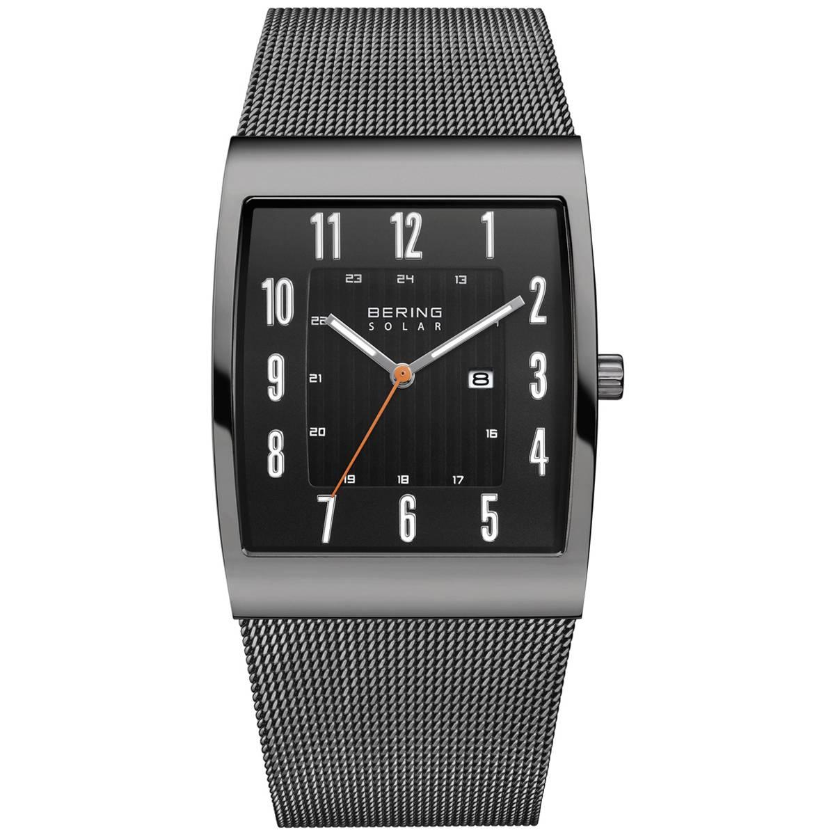 Mens BERING Solar Easy Read Dial with Date Watch - 16433-377