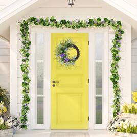 Northlight Seasonal Artificial Mixed Wildflowers Spring Wreath